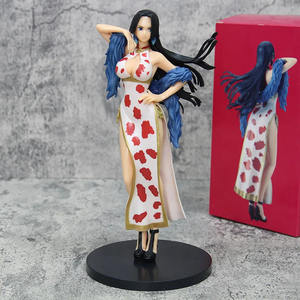 Figurine de collection manga sexy <span class=keywords><strong>Boa</strong></span> <span class=keywords><strong>Hancock</strong></span> en cheongsam, 24 cm, nouvelle, modèle de poupée en PVC, figurine d'anime, statues, jouets pour enfants - Product Image 2