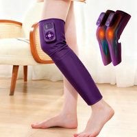 Masseur de jambes sans fil BISD BISD-X301 avec batterie 2000 mAh – Appareil de massage électrique sans fil à compression d'air pour mollets, idéal pour la maison (parfait comme cadeau)