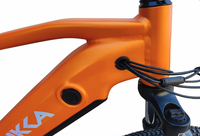 Vélo de montagne électrique en aluminium 7 vitesses 500W 36V avec moteur arrière sans balais, freins à disque hydrauliques, autonomie de 60 km, batterie intégrée