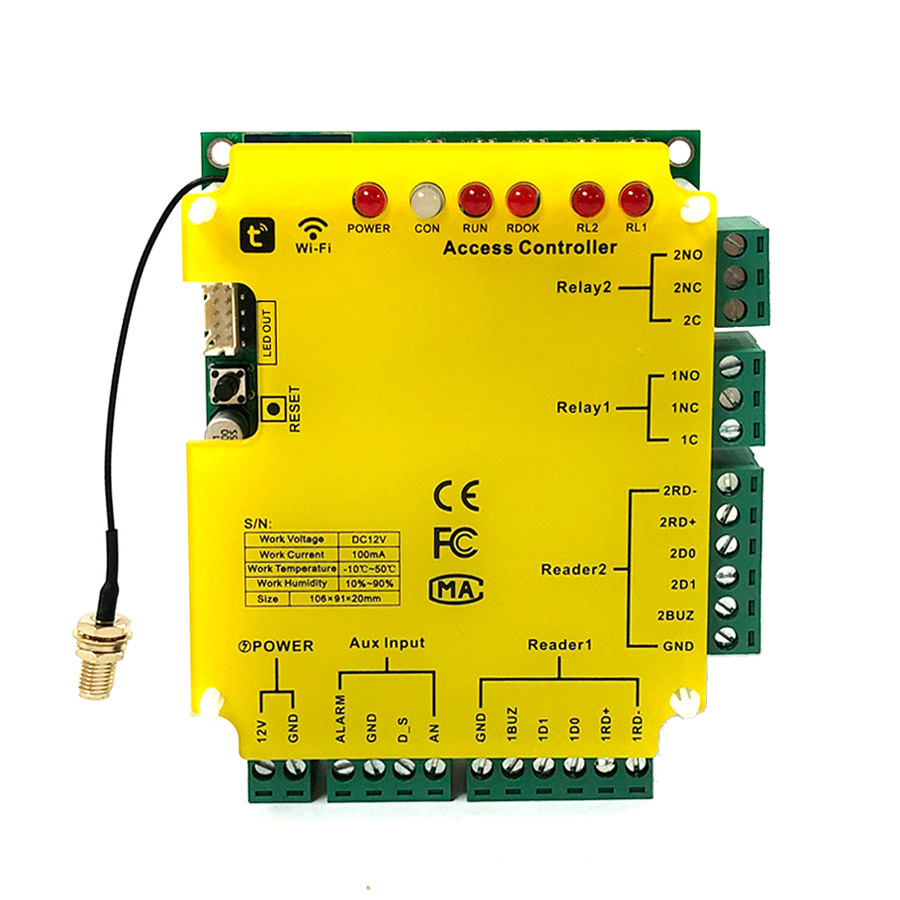 Smart Muti-function Remote Control Advanced Access Controller Board TUYA APP WIFI Access Control Panel · image 1
