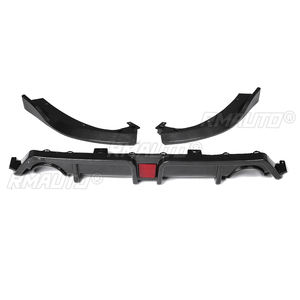 Difusor de Parachoques Trasero con Aspecto de Fibra de Carbono para Honda Civic 2016-2019, Protector de Parachoques, Accesorios para Automóviles - Product Image 4