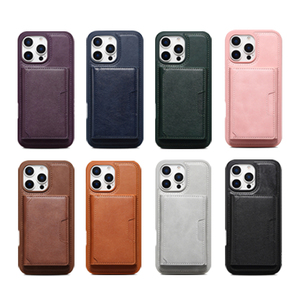 Funda de Cuero Desmontable 2 en 1 con Cartera para iPhone 12, 12 Pro, 12 Pro Max, Protector de Cámara, Precio de Fábrica Lichicase - Product Image 1