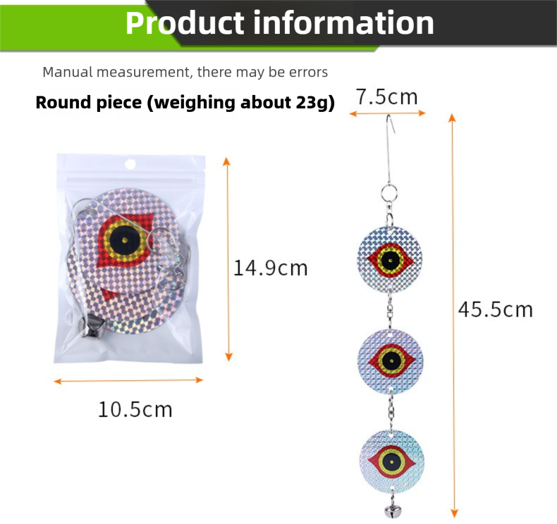 (Circular) 7.5*45.5cm