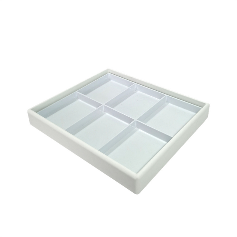 Plastique blanc - 6 rangées