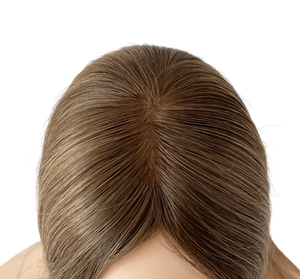 Topper mono 5*5 avec clips, 100% cheveux vierges pour femmes, vente flash - Product Image 4