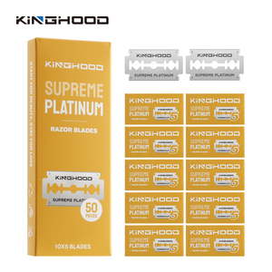 Bán Buôn An Toàn Cắt Tóc Dùng Một Lần Thép Không Gỉ Có Thể Thay Thế Đôi Lưỡi Cạo Râu Đôi Cạnh Lưỡi Dao Cạo - Product Image 4