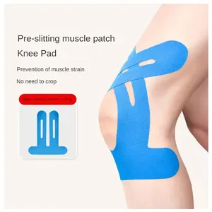 Bande de kinésiologie prédécoupée RS pour le genou – Bande athlétique <span class=keywords><strong>Ktape</strong></span> pour soutien et stabilité – Bande musculaire sportive pour la course à pied – <span class=keywords><strong>Ktape</strong></span> - Product Image 3