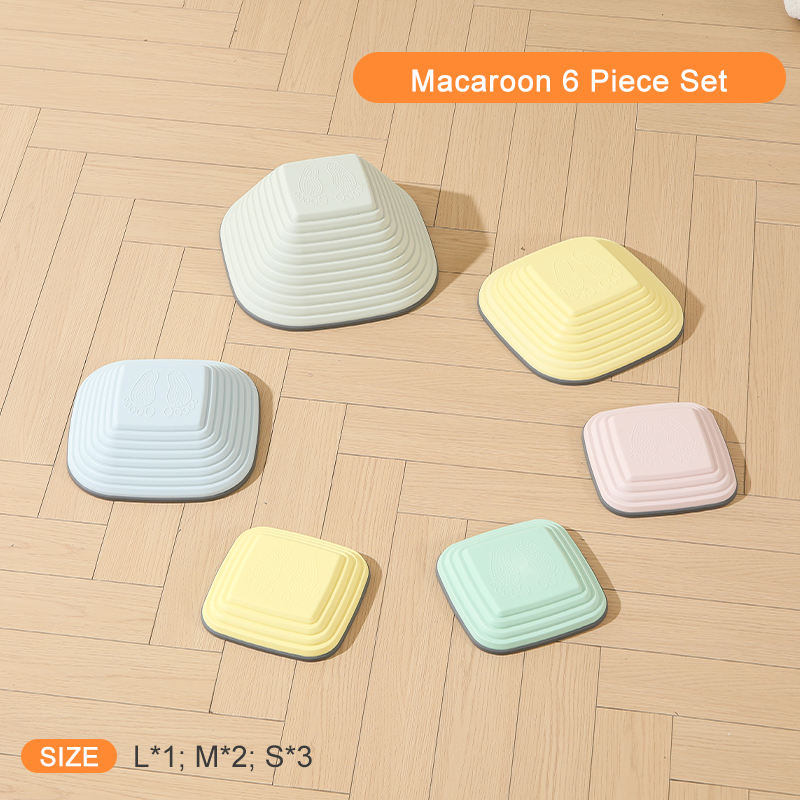 Ensemble 6 pièces Macaron