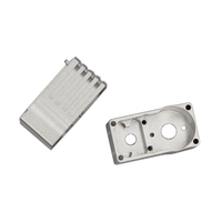Boîtier de servo en aluminium usiné CNC de précision pour bras robotique de modèle RC, type fraisage, usinage sur mesure selon dessin