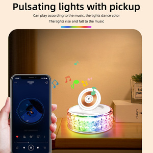 Nouvel arrivage de gadgets Chargeur sans fil 15W pour iPhone avec lampe de nuit d'ambiance pour la décoration de la maison Hôtel Cadeau pour le camping - Product Image 2