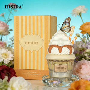 Vente en gros de flacons de parfum vides de luxe rouges 75 ml, flacon de parfum en verre à sertir avec emballage en boîte - Product Image 4