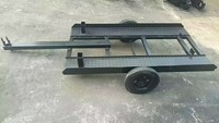 Promotion : Remorque de transport pour mini-excavatrice, prix direct usine, petite remorque de chantier avec une capacité de 3000 kg pour le transport d'excavatrices