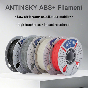 Filamento ANTINSKY ABS+ de Alta Calidad, Baja Contracción, Alta Resistencia, 1.75mm, 1KG, Varillas de Plástico para Impresoras 3D - Product Image 6