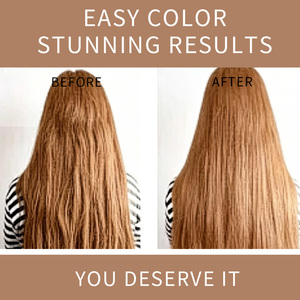 Crème colorante pour <span class=keywords><strong>cheveux</strong></span> jaune doré, beurre <span class=keywords><strong>de</strong></span> karité, couleur vive, haute couvrance, brillance lisse, anti-dessèchement, qualité professionnelle, OEM ODM - Product Image 3