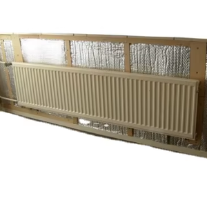 Feuille d'isolation en fibre de verre moderne de 5m X 60cm, 5mm, réfléchissant la chaleur et économiseur d'énergie, réflecteur de <span class=keywords><strong>radiateur</strong></span> de 50mm à usage domestique - Product Image 1