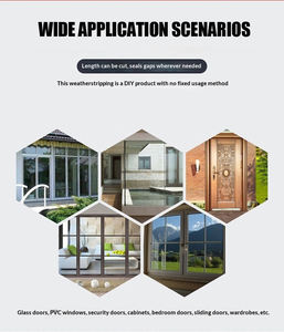 شرائط عازلة للأبواب والنوافذ ذاتية اللصق عالية الجودة وصديقة للبيئة لمنع تسرب الصوت والغبار - Product Image 5