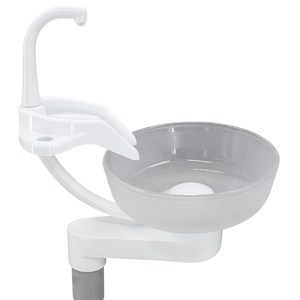 Support métallique pour crachoir de fauteuil dentaire, crachoir en céramique, unité d'alimentation en eau, lavabo - Product Image 4