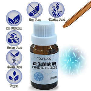 OEM Label Vloeibare Probiotica Supplement voor Vrouwen, Volwassenen, Prebiotische Vloeibare Druppels met <span class=keywords><strong>Lactobacillus</strong></span> <span class=keywords><strong>Acidophilus</strong></span> Probiotica - Product Image 4