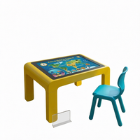 Table tactile interactive pour enfants, écran LCD capacitif 10 points 1920x1080 OEM avec animation pour l'éducation, utilisation en ascenseur, support au sol