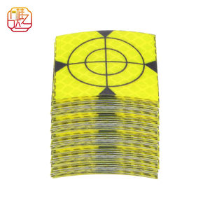 Hojas reflectoras de encuesta 40x40mm Cinta reflectante autoadhesiva Marca de objetivo de encuesta para estaciones totales, Verde - Product Image 1