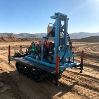 Machine de forage de puits d'eau à moteur compact pour puits domestiques, à faible consommation d'énergie et utilisation pratique