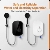 Commande manuelle, Ventes Flash, 3500W, 220V | Chauffe-eau électrique pour salle de bain 110V avec prise, installation facile