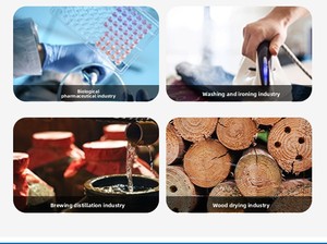หม้อต้มไอน้ำอุตสาหกรรมแบบแนวนอน ใช้ก๊าซ LPG/ระบบอัตโนมัติ ทำงานต่อเนื่อง 24 ชั่วโมง สำหรับน้ำร้อน - Product Image 6