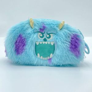 Hot Sell 20*12*6cm Japanese <b>Small</b> Monster Plush Stationery <b>Bag</b> High-Value Large Capacity Primary School Student Pencil <b>Bag</b> - Product Image 6