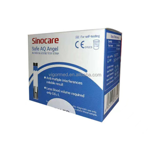 <span class=keywords><strong>Tiras</strong></span> Reactivas de Sangre Safe AQ Angel <span class=keywords><strong>Sinocare</strong></span> - Product Image 6