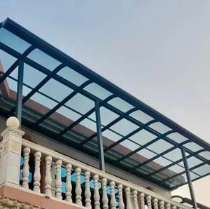 <span class=keywords><strong>Toldo</strong></span> <span class=keywords><strong>de</strong></span> Aluminio Resistente al Agua Personalizable para Balcón, para Exteriores - Product Image 1