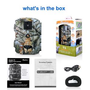 Olymbros Camera Hươu Trò Chơi Đường Mòn Camera Ngoài Trời Săn Bắn Tầm Nhìn Ban Đêm 16MP 1080P Camera Giám Sát Kích Hoạt Chuyển Động An Ninh - Product Image 6