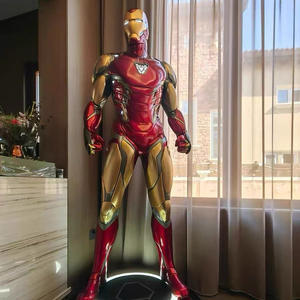 Estatua de Iron Man MK85 de Tamaño Real para Exteriores, Estatuas de Resina, Manualidades de Superhéroes, Escultura de Fibra de Vidrio de Iron Man para Decoración - Product Image 3