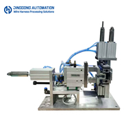 Machine à dénuder les fils pneumatique à couteau chauffant DG-899S 400W, dénudeur de câbles ronds et plats pour fils tressés en PVC, TPU, TPE, silicone, PTFE
