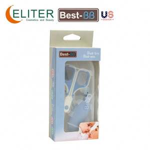 Eliter-Kit de higiene para bebé, kit de manicura profesional para bebé, 4 en 1, <span class=keywords><strong>rosa</strong></span>, azul y verde - Product Image 6