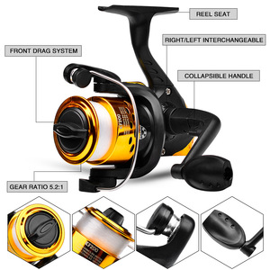 Carrete de Pesca Giratorio Intercambiable para Diestros y Zurdos, Nuevo y Original, para Pesca de Grandes Peces, Resistente, para Agua Salada - Product Image 5