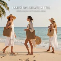 Tas Pantai Anyaman Besar Gaya Boho untuk Musim Panas - Tas Bahu Anyaman Rotan Buatan Tangan untuk Wanita Petunjuk Perawatan