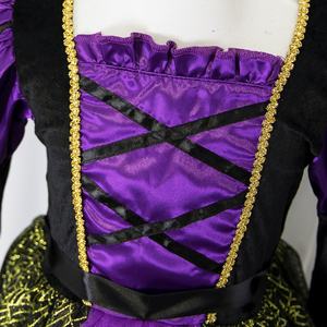 Nouveaux enfants robe fille robes fête d'anniversaire Halloween <span class=keywords><strong>Costume</strong></span> toiles d'araignée maille filles sorcière <span class=keywords><strong>Costume</strong></span> - Product Image 4