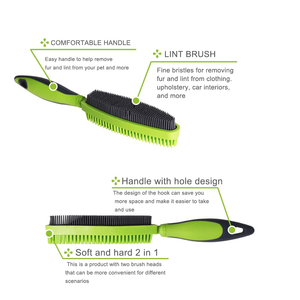 High Quality 10" <b>Pet</b> Hair Tool Massage Needle Bristles All Breeds Dogs Cats <b>Brush</b> Comb Also Used As Dog Cat Bath <b>Brush</b> NO.8701 - Product Image 3