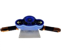 Kit DIY de Compteurs de Guidon de Moto en Métal avec LED pour Carte Mère Super, pour Machine de Jeu Vidéo de Simulation de Course pour Enfants (Arcade), Garantie 1 An