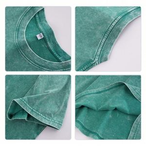 T-shirts graphiques streetwear, t-shirts vierges, vêtements pour hommes grandes tailles, t-shirts délavés à l'acide, t-shirts vintage surdimensionnés personnalisés pour hommes - Product Image 3