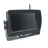 Carretilla elevadora inalámbrica de 7 pulgadas, Monitor LCD TFT dividido, cámara de carretilla elevadora AHD720P y adsorción magnética, batería portátil