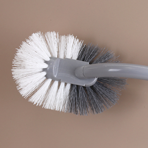 Cepillo de Limpieza para Inodoro con Cabezal de Cepillo Curvo para Limpiar Debajo del Borde del Inodoro, Equipo de Baño - Product Image 6