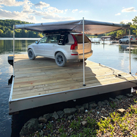 Auvent rétractable pour toit de véhicule, camping-car, voiture, extérieur, tente 270 degrés, 4x4, tente de toit pour voiture