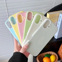 Coque rigide mate antichoc en silicone liquide pour iPhone 17 Air 16 15 14 Plus 13 12 Pro Max