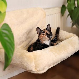 Giường ngủ treo mùa đông cho mèo, bền chắc và thoải mái, có chức năng sưởi ấm, họa tiết chắc chắn, võng cho mèo và chó - Product Image 1