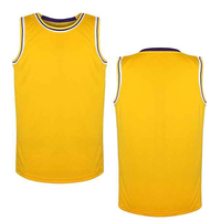 Uniformes de Baloncesto Personalizados al por Mayor, Unisex, Estilo Lakers, Transpirables, Impresos, 100% Poliéster, Nuevo Diseño, Ropa Deportiva