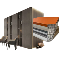 Panneau mural en nid d'abeille en aluminium écologique, décoration moderne pour toute la maison, entièrement métallique, sur mesure, anti-rayures, durable, métallique