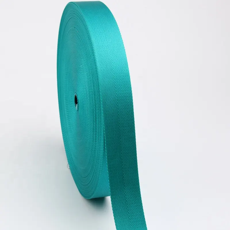 China suppliers offer Green 100% nylon webbing 2cm 1 inch 1.25 inch 50mm wide