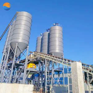 Cina prezzo di fabbrica imbullonato acciaio verticale Fly Ash Silo serbatoi di stoccaggio 100Ton cemento Silo per impianti di calcestruzzo