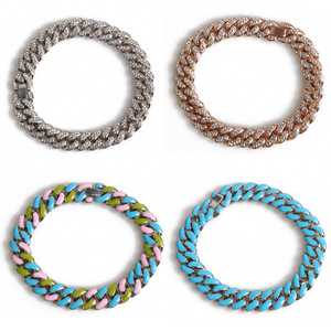 Nuevo <span class=keywords><strong>Collar</strong></span> para Mascotas, Cadena de Hierro, Aleación de Zinc, Cadena Grande Dorada para Perros y Gatos - Product Image 2